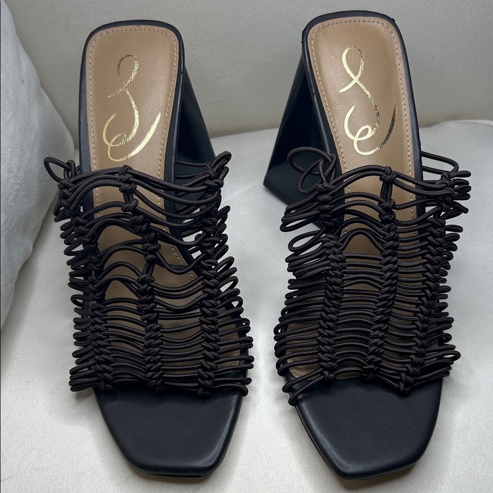 Sam Edelman brown  Woven Heels